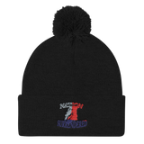 Nation Surrendered Multi logo Pom Pom Cap - Nation Surrendered