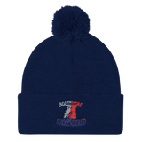 Nation Surrendered Multi logo Pom Pom Cap - Nation Surrendered